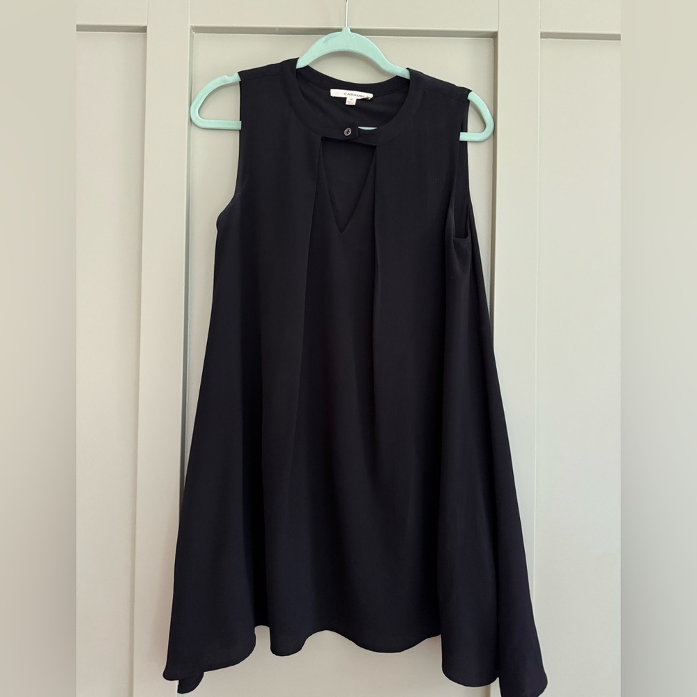 Elegant Black Sleeveless Dress